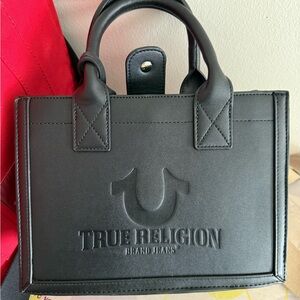 True Religion Black Cross body